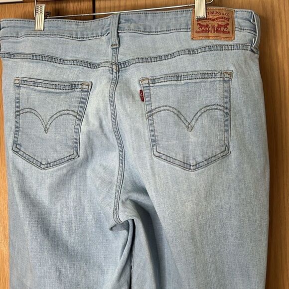 Levi's® Mid Rise Boyfriend Jeans Sz 18 - Picture 6 of 9